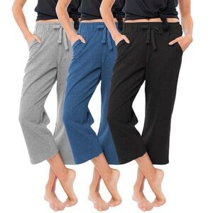 Sexy Basics Cotton Lounge -Yoga Style Capri